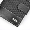  Pánska peňaženka Loren N4L-DDG z čiernej hovädzej kože 10,5 x 13,3 x 2,5 cm