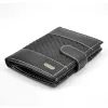  Pánska peňaženka Loren N4L-DDG z čiernej hovädzej kože 10,5 x 13,3 x 2,5 cm