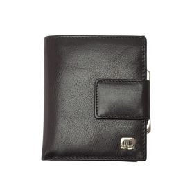    Dámska kožená peňaženka Giorgio Carelli červenej farby 11 x 9 cm