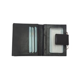    Dámska kožená peňaženka Giorgio Carelli červenej farby 11 x 9 cm