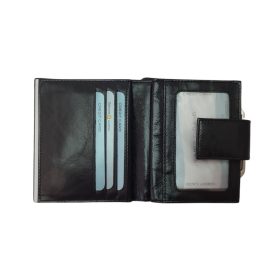    Dámska kožená peňaženka Giorgio Carelli červenej farby 11 x 9 cm