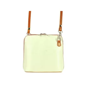    Barberinis 1702 červená dámska kožená kabelka 17 x 16 x 8,5 cm