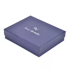    Pánska peňaženka Rovicky RV-7680056-9 čierna z hovädzej kože 9,5 x 12,5 x 2,8 cm