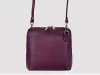 Barberinis 1702 lila női bőr válltáska, oldaltáska 17 x 16 x 8.5 cm