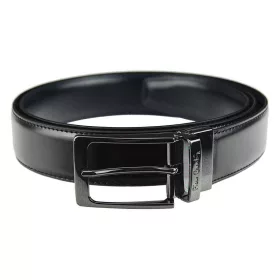    Pierre Cardin FWJX5 modro-čierny otočný pánsky kožený opasok 125 x 3,5 cm