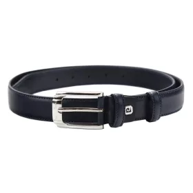    Pánsky opasok Pierre Cardin VNG 097 GF z hovädzej kože v čiernej farbe, 3 cm