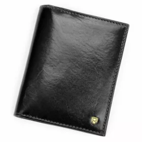    Rovicky N03-RVT RFID čierna pánska kožená peňaženka 9,5 x 12 x 1,2 cm
