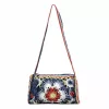  Dámska pletená kabelka cez rameno Lookat LK-LG19153 modrá 22 x 13 x 13 cm