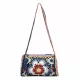  Dámska pletená kabelka cez rameno Lookat LK-LG19153 modrá 22 x 13 x 13 cm