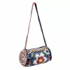  Dámska pletená kabelka cez rameno Lookat LK-LG19153 modrá 22 x 13 x 13 cm