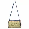  Dámska pletená kabelka cez rameno Lookat LK-LG19153 modrá 22 x 13 x 13 cm