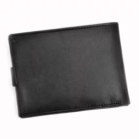    Money Kepper CC 5602B čierno-červená pánska kožená peňaženka 13,5 x 9,7 x 2,8 cm