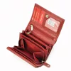 Money Kepper 12145 RFID piros női marhabőr pénztárca 13 x 9 x 4 cm