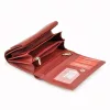 Money Kepper 12145 RFID piros női marhabőr pénztárca 13 x 9 x 4 cm