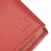 Money Kepper 12145 RFID piros női marhabőr pénztárca 13 x 9 x 4 cm