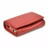 Money Kepper 12145 RFID piros női marhabőr pénztárca 13 x 9 x 4 cm