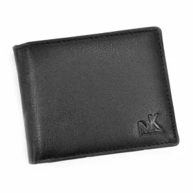    Money Kepper CC 5130 čierna pánska kožená peňaženka 11 x 9 x 2,2 cm