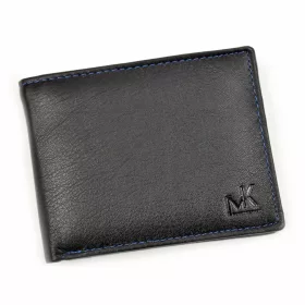    Money Kepper CC 5600 čierna pánska kožená peňaženka 12,8 x 9,5 x 2,2 cm