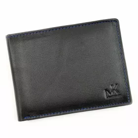    Money Kepper CC 5602 čierna pánska kožená peňaženka 13 x 9,8 x 2,5 cm