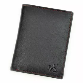    Money Kepper CC 5401 čierno-červená pánska kožená peňaženka 10 x 13 x 2 cm