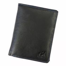    Money Kepper CC 5601 čierno-modrá pánska kožená peňaženka 10,3 x 13 x 2 cm
