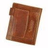  EL FORREST 543-26 RFID hnedá pánska kožená peňaženka 9,5 x 11 x 2,5 cm