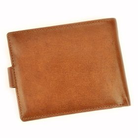    EL FORREST 545-26 RFID hnedá pánska kožená peňaženka 13 x 10 x 2,5 cm