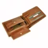 Pánska peňaženka z hovädzej kože EL FORREST 545/A-26 s RFID ochranou, hnedá, 12,5 x 10 x 2,5 cm