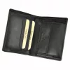  Pánska peňaženka EL FORREST 914-61 s RFID čipom, čierna, z hovädzej kože, 9 x 12,5 x 2,5 cm