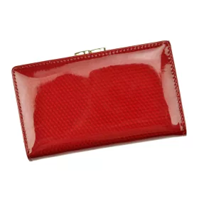    PATRIZIA CB-108 RFID červená lakovaná dámska peňaženka 14,5 x 9 x 4 cm