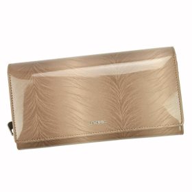    PATRIZIA FF-106 RFID taupe dámska kožená peňaženka 19 x 10 x 3,5 cm