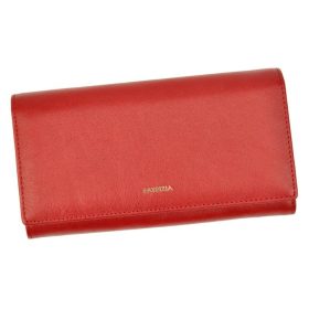    Patrizia veľká červená dámska kožená peňaženka 18,5 × 10 cm