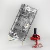  PATRIZIA SNR-106 RFID sivá dámska kožená peňaženka 18 x 9 x 4 cm