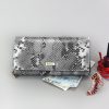  PATRIZIA SNR-106 RFID sivá dámska kožená peňaženka 18 x 9 x 4 cm
