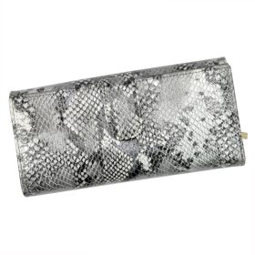    PATRIZIA SNR-122 RFID sivá dámska kožená peňaženka 19,5 x 10 x 4 cm