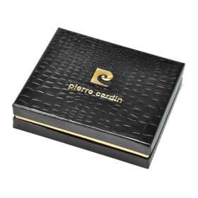    Pánska kožená peňaženka Pierre Cardin TILAK05 TUMBLE 8824 čierno-červená, RFID 11,5 x 9,5 x 2,5 cm