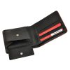  Pánska kožená peňaženka Pierre Cardin TILAK05 TUMBLE 8824 čierno-červená, RFID 11,5 x 9,5 x 2,5 cm