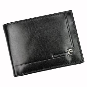    Pánska kožená peňaženka Pierre Cardin YS507.1 88061 s RFID čipom, čierna, 12,5 x 9 x 2,2 cm