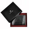 Pánska kožená peňaženka Pierre Cardin YS507.1 88061 s RFID čipom, čierna, 12,5 x 9 x 2,2 cm