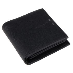    Čierna pánska kožená peňaženka Giorgio Carelli s RFID ochranou