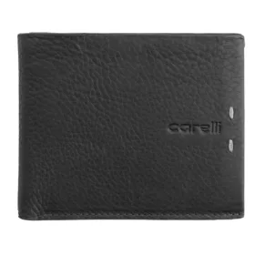  Čierna pánska kožená peňaženka Giorgio Carelli RFID