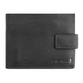    Kožená crossbody peňaženka Giorgio Carelli fefi čierna, RFID