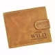 Wild N992L-CHM RFID barna férfi marhabőr pénztárca 13 x 10.5 x 2.5 cm