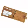 Wild N992L-CHM RFID barna férfi marhabőr pénztárca 13 x 10.5 x 2.5 cm