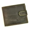 Wild N992L-CHM RFID barna férfi marhabőr pénztárca 13 x 10.5 x 2.5 cm