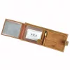 Wild N992L-CHM RFID barna férfi marhabőr pénztárca 13 x 10.5 x 2.5 cm