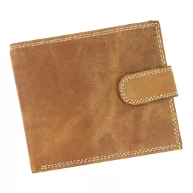    Pánska kožená peňaženka Wild N992L-CHM-NL s RFID svetlohnedou farbou 12,5 x 10,5 x 2,8 cm