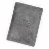 Wild N4-CHM RFID fekete férfi marhabőr pénztárca 10 x 13.5 x 2.5 cm