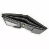 Wild N4-CHM RFID fekete férfi marhabőr pénztárca 10 x 13.5 x 2.5 cm