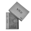Wild N4L-CHM RFID fekete férfi marhabőr pénztárca 10.8 x 13.5 x 2.8 cm